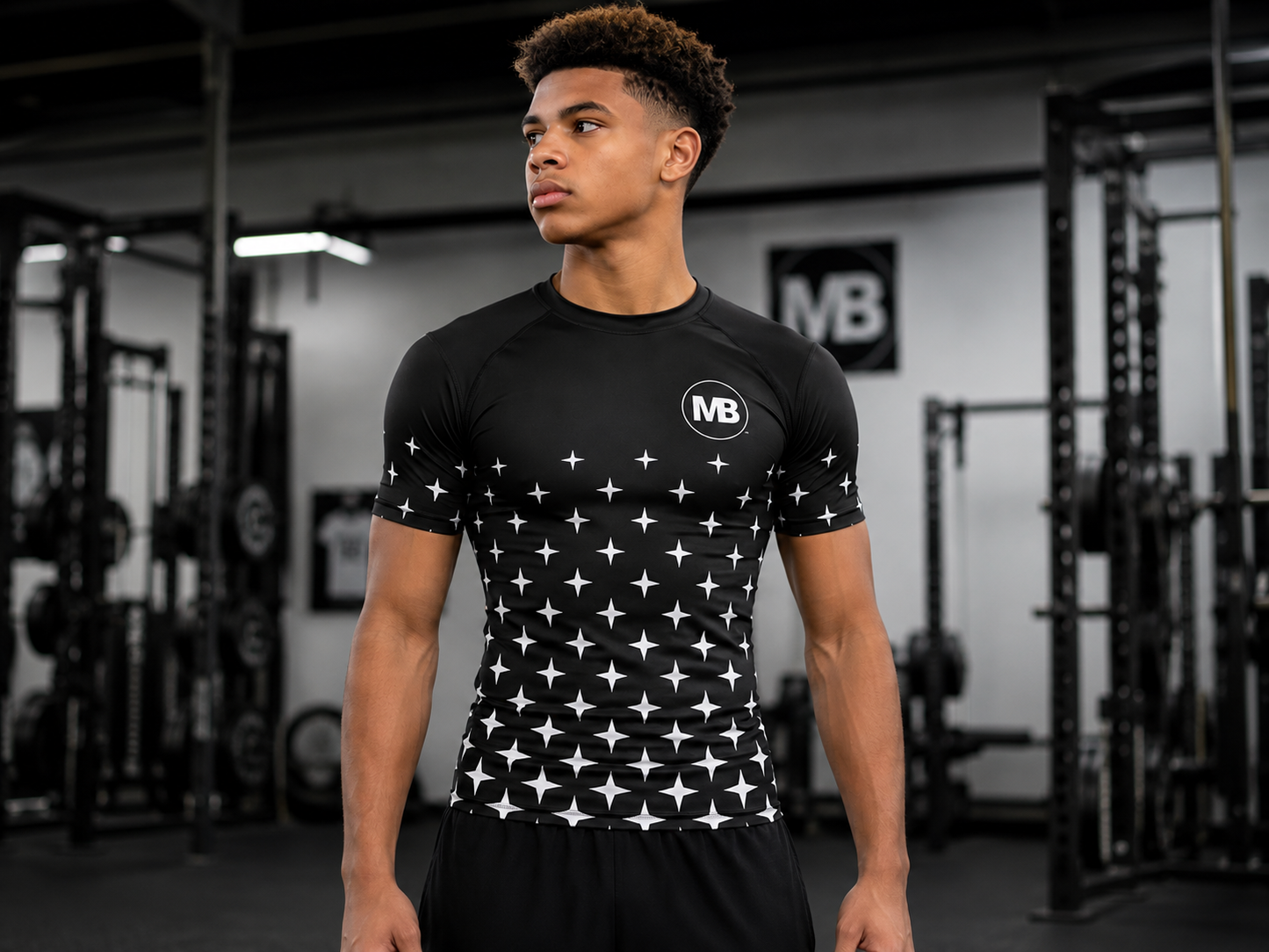 MB Diamond S/S Compression Shirt