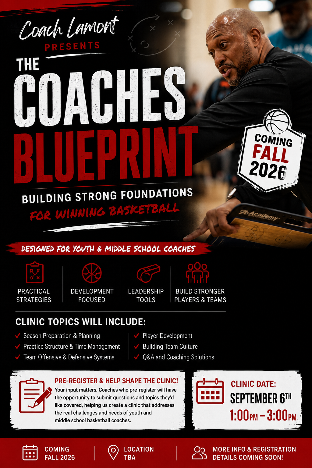 The Blueprint Coaches Clinic