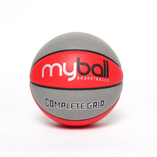 MB Scarlet & Grey Complete Grip Ball | 2 Sizes